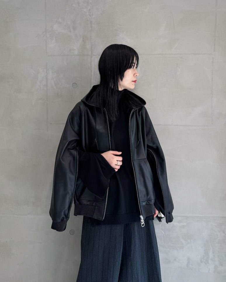 SETCHU HOODIE 2 LEATHER