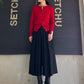 DETACHABLE SLEEVE CARDIGAN SET【25AW】