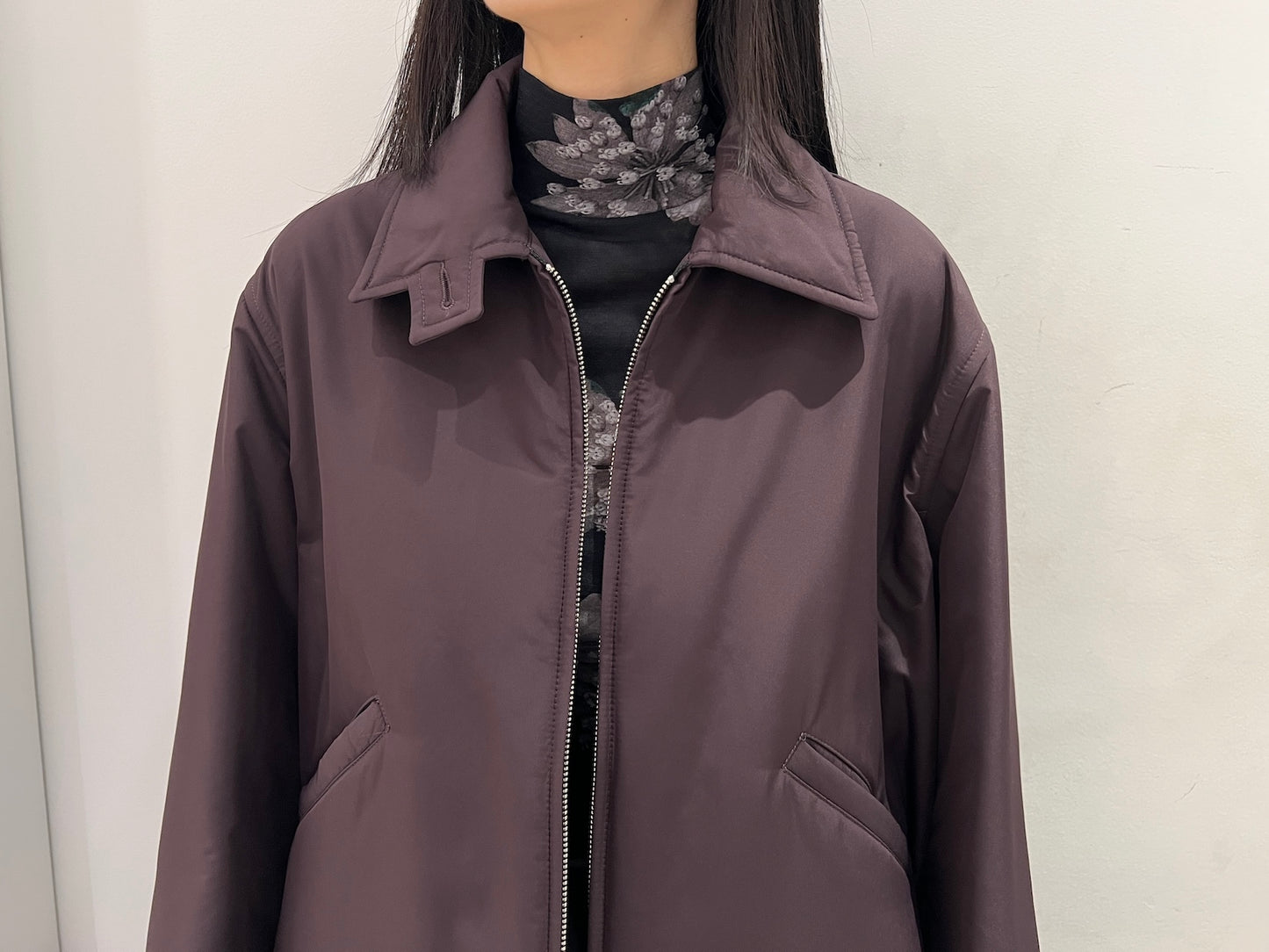 フロントジップコート【25AW】　