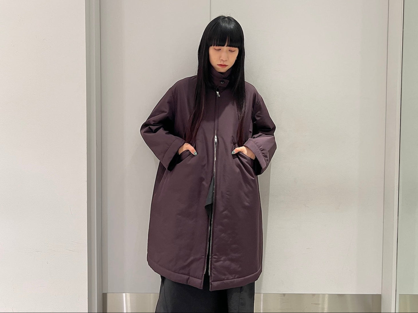 フロントジップコート【25AW】　