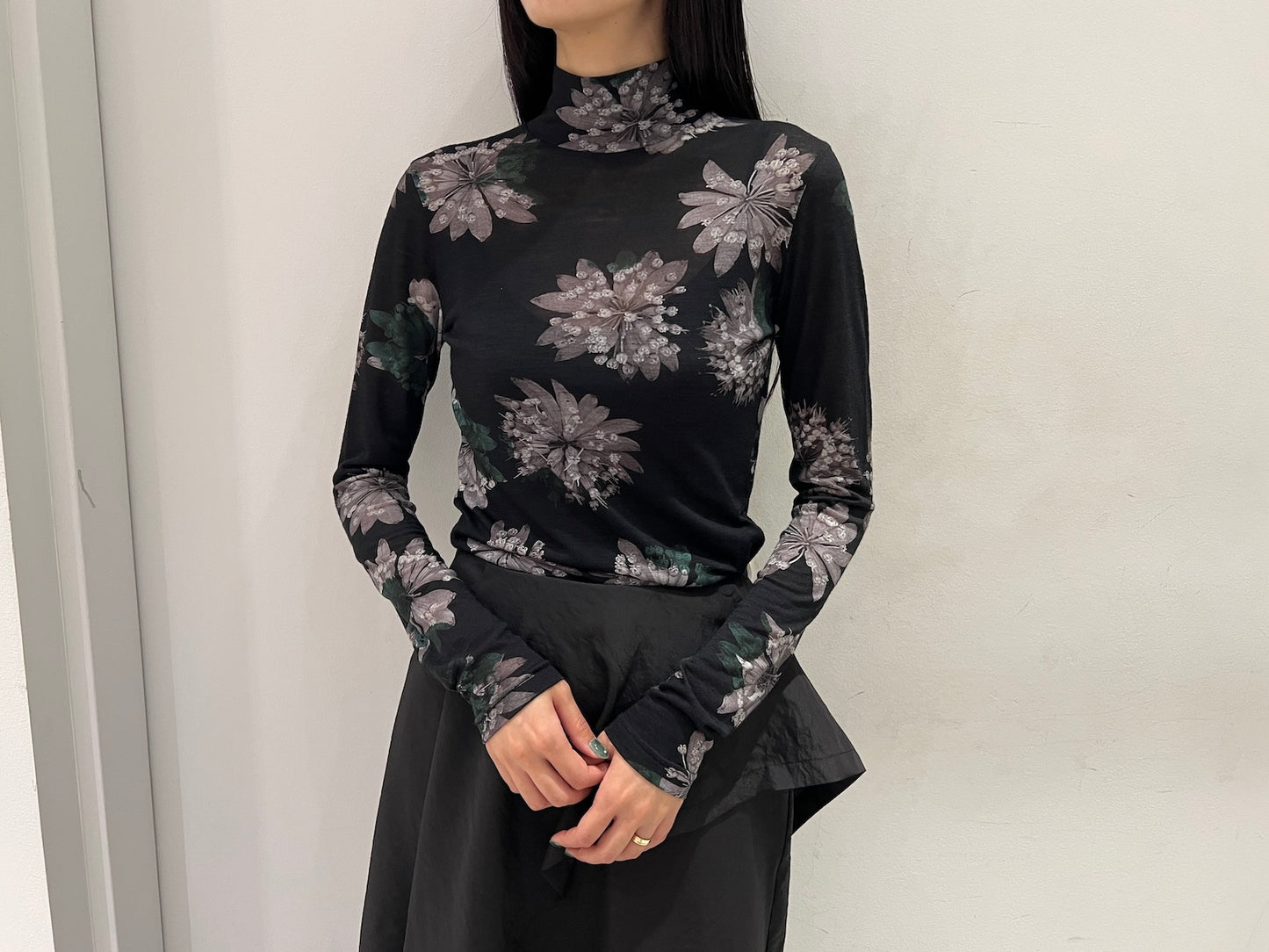 ハイネックロングスリーブトップス【25AW】