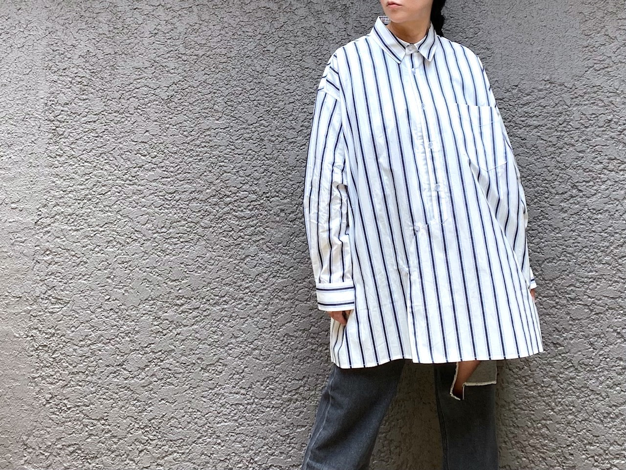 FLY SHIRT(ストライプ柄）【24AW】