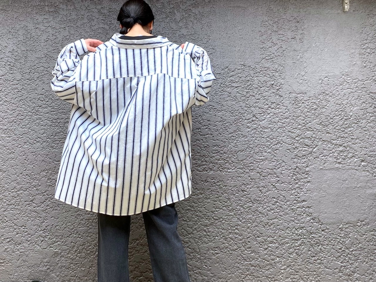 FLY SHIRT(ストライプ柄）【24AW】