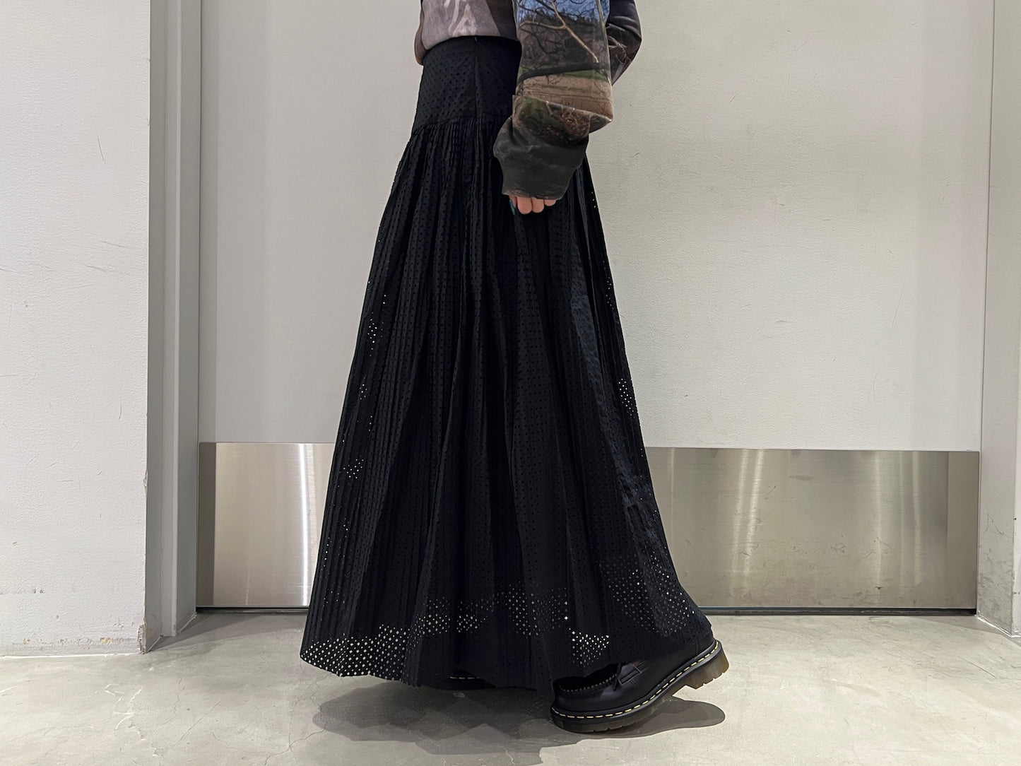 Nalla A-Line Midi Skirt
