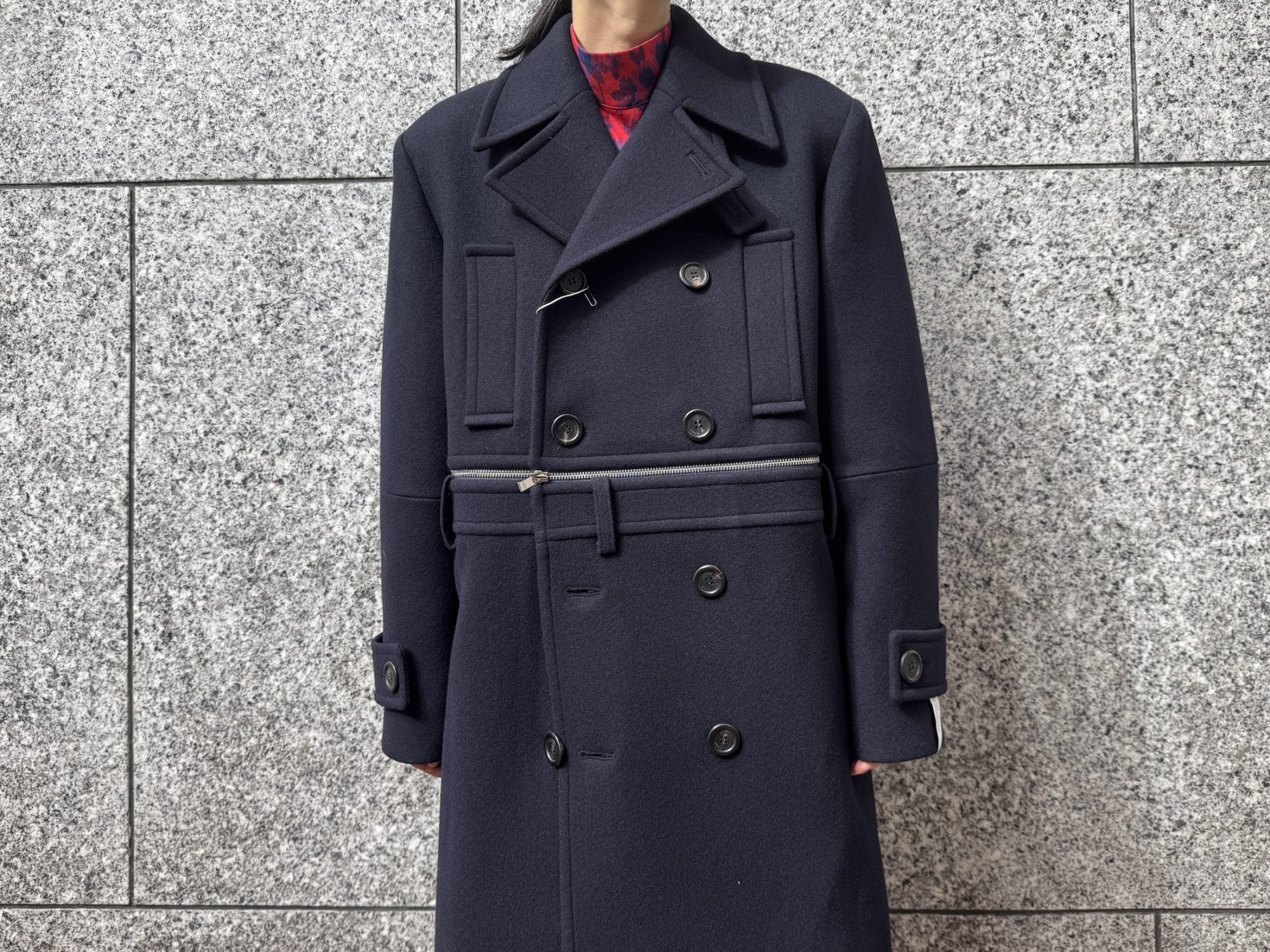 BROKEN DOUBLE BREASTED COAT｜rokh（ロク）通販オンラインストア