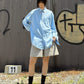 zipper patch short pants【25SS】
