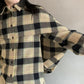 CHECK CAPE SHIRT【24AW】