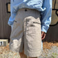 zipper patch short pants【25SS】