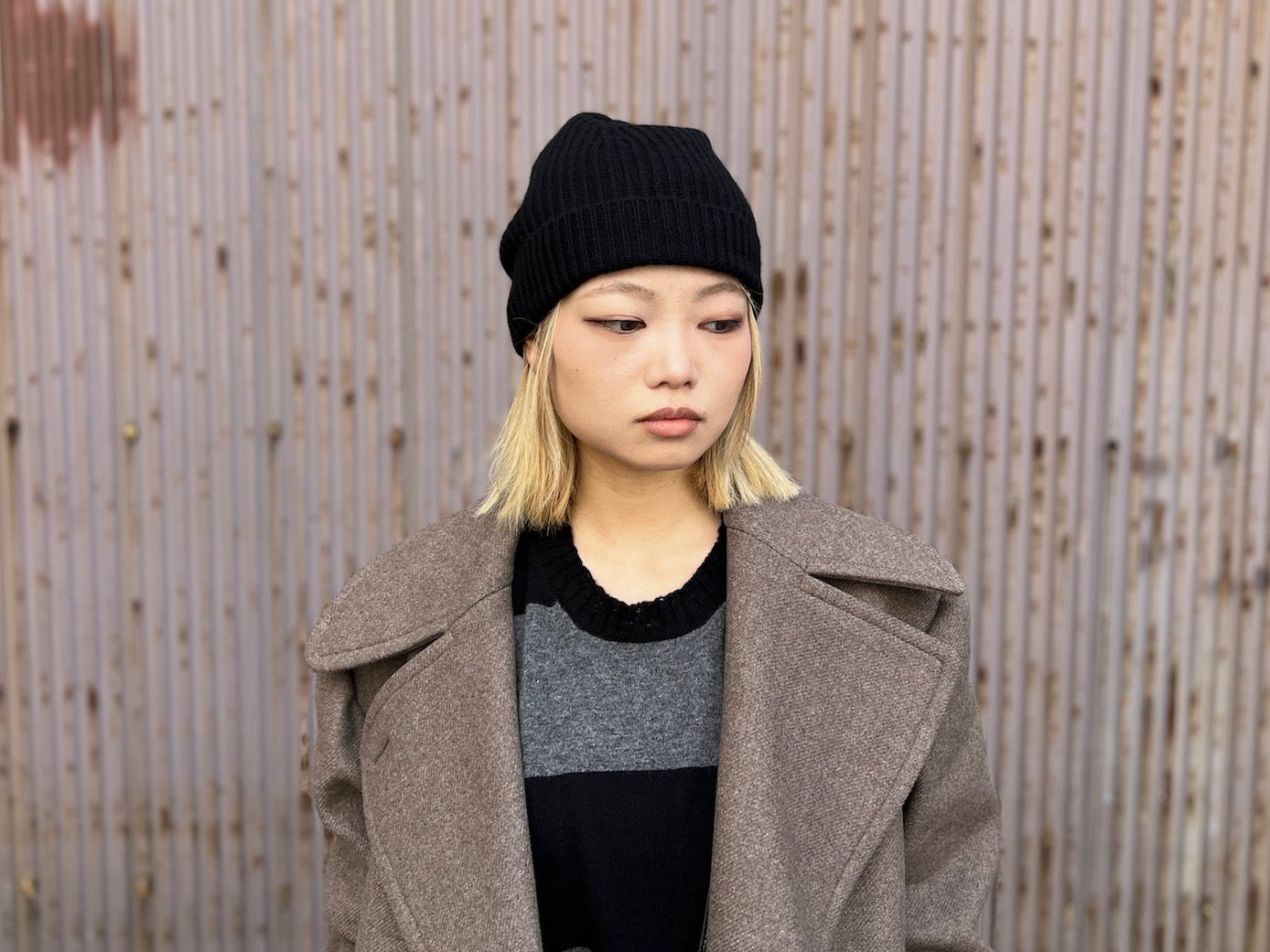 リブニットビーニー【25AW】