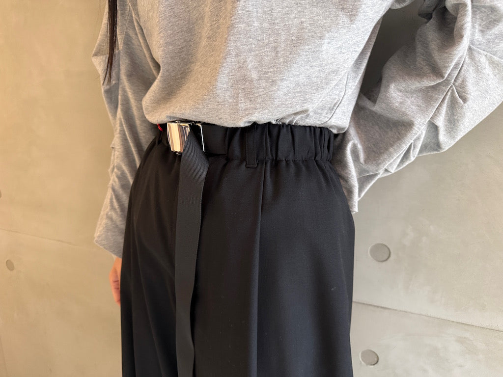 IZAIA BELTED PANTS【24AW】