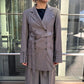 MULTI BUTTONHOLES OVERSIZED BLAZER【24SS】