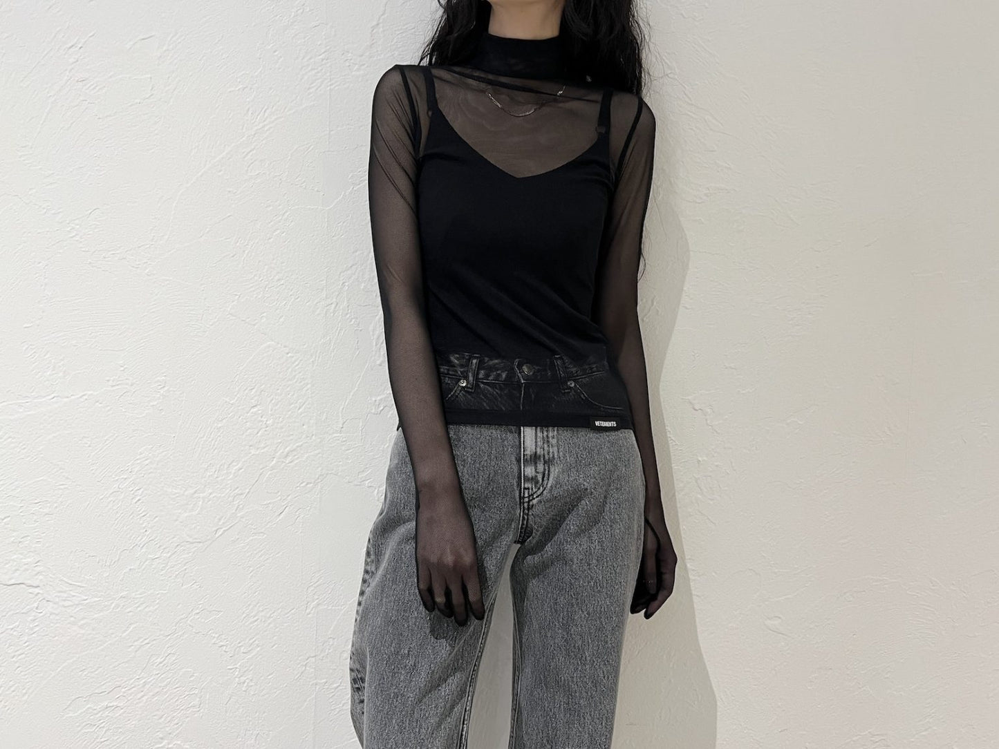 TULE STYLING TOP WITH GLOVES【24SS】
