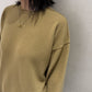 pullover c-neck long sleeves