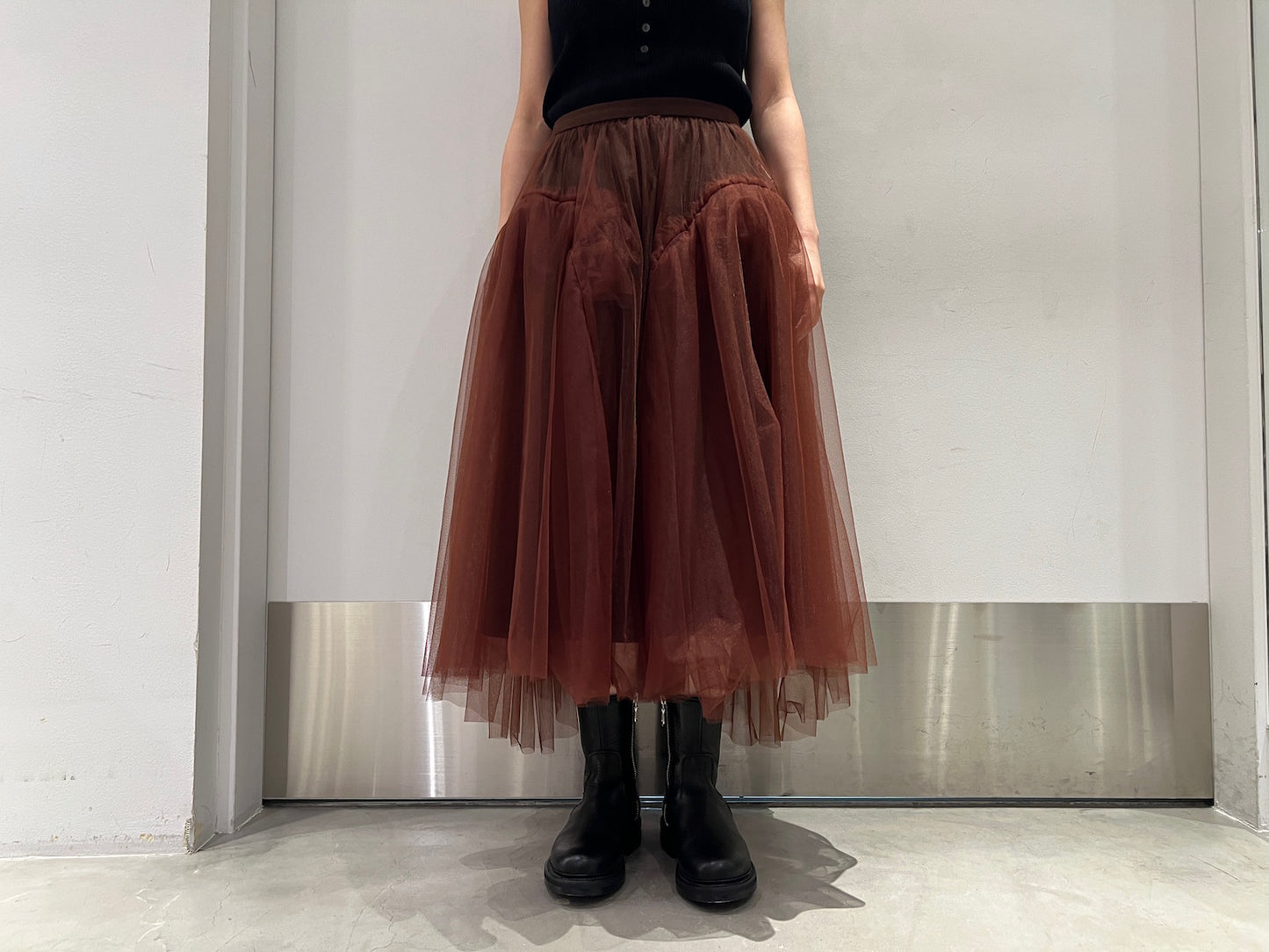 チュールスカート