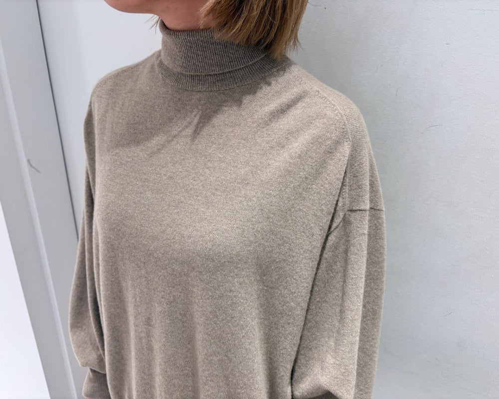 pullover long sleeves high neck
