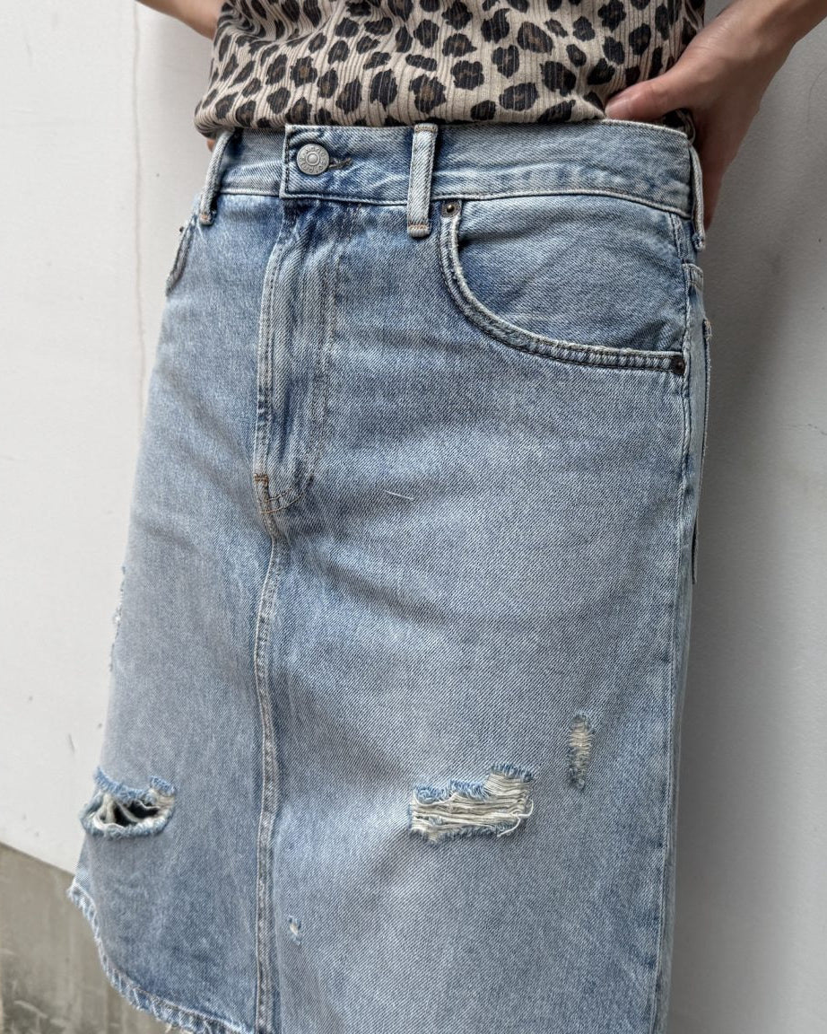 レイヤードデニムトラウザーズ（UNISEX）
