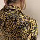 LEOPARD SCARF BLOUSE