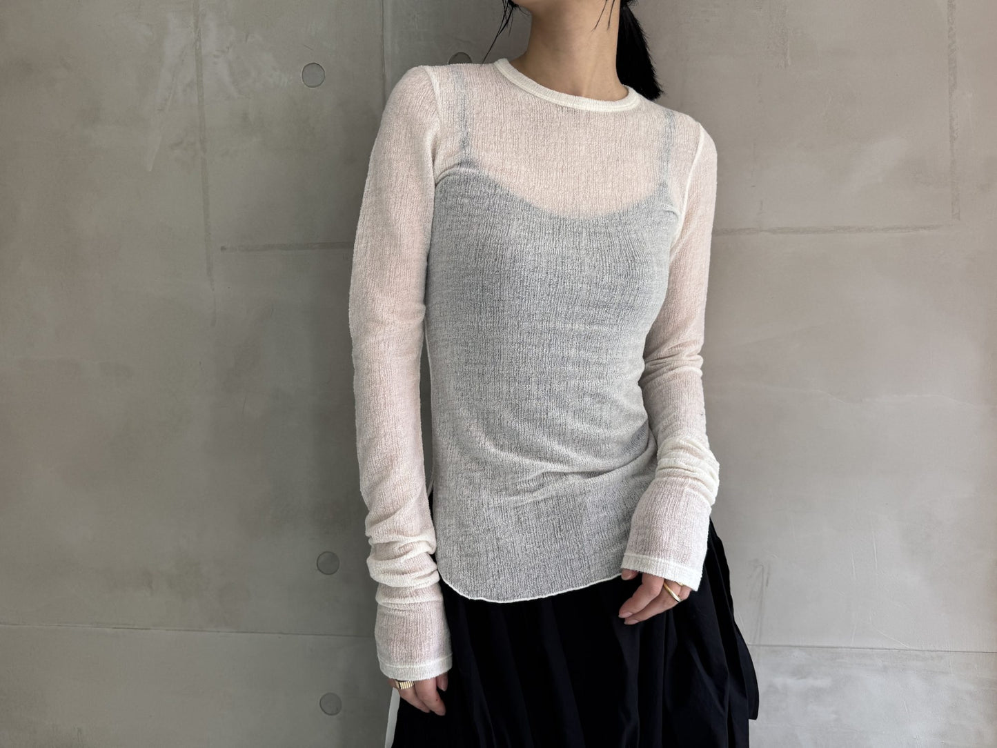 クルーネックカットソー【25AW】