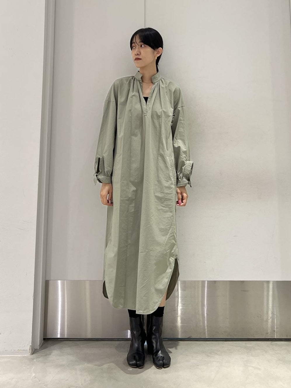 シャツドレス