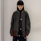 CRACK TERRY MILITARY BLOUSON