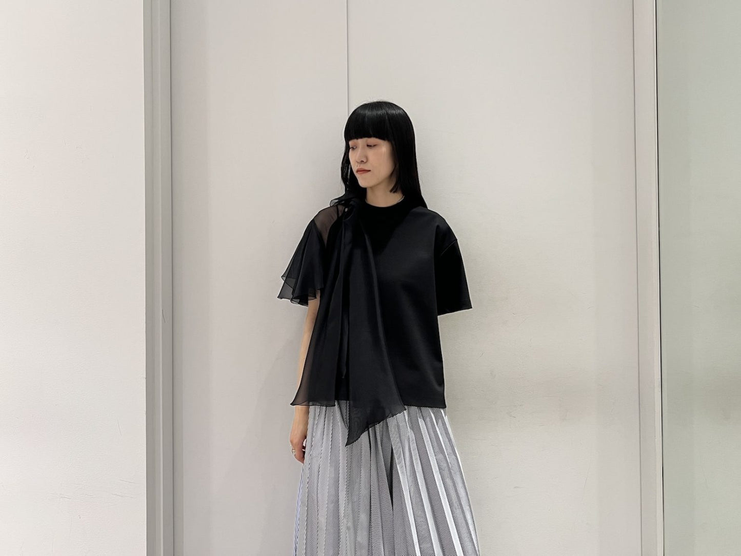 タイ付切替Tシャツ【25SS】