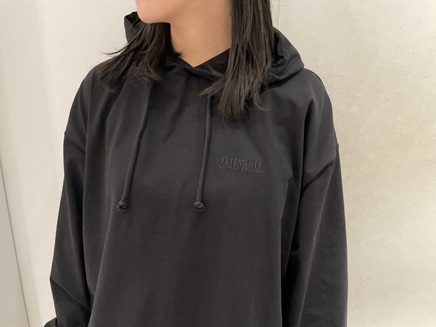 BLACKOUT THIN HOODIE【24SS】