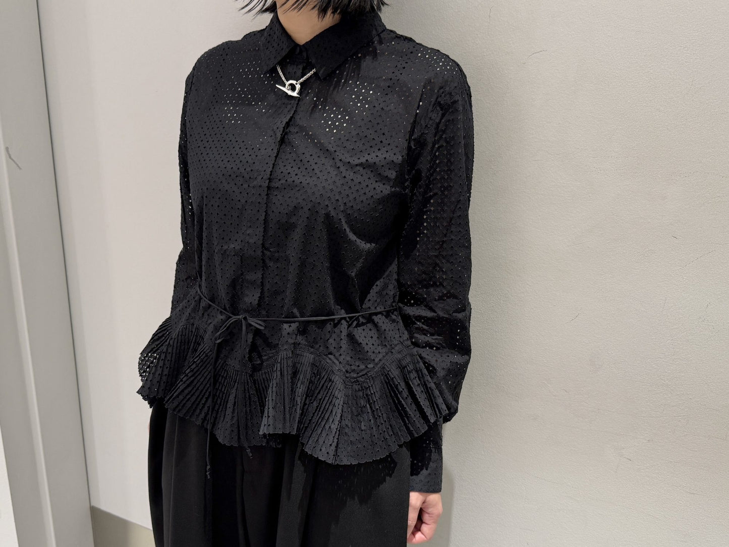Kelila LS Btn Up Blouse