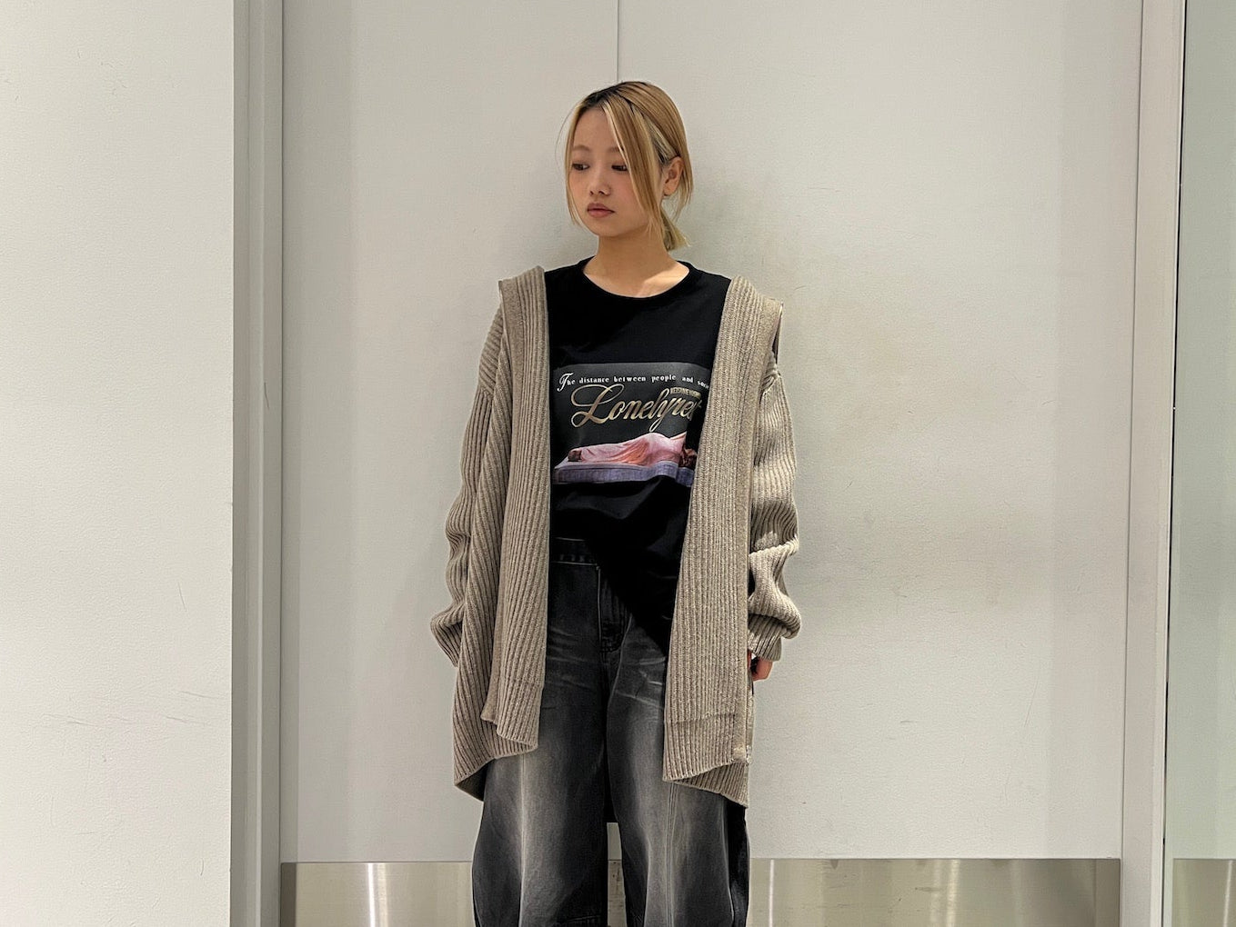 リブニットカーディガン【25AW】