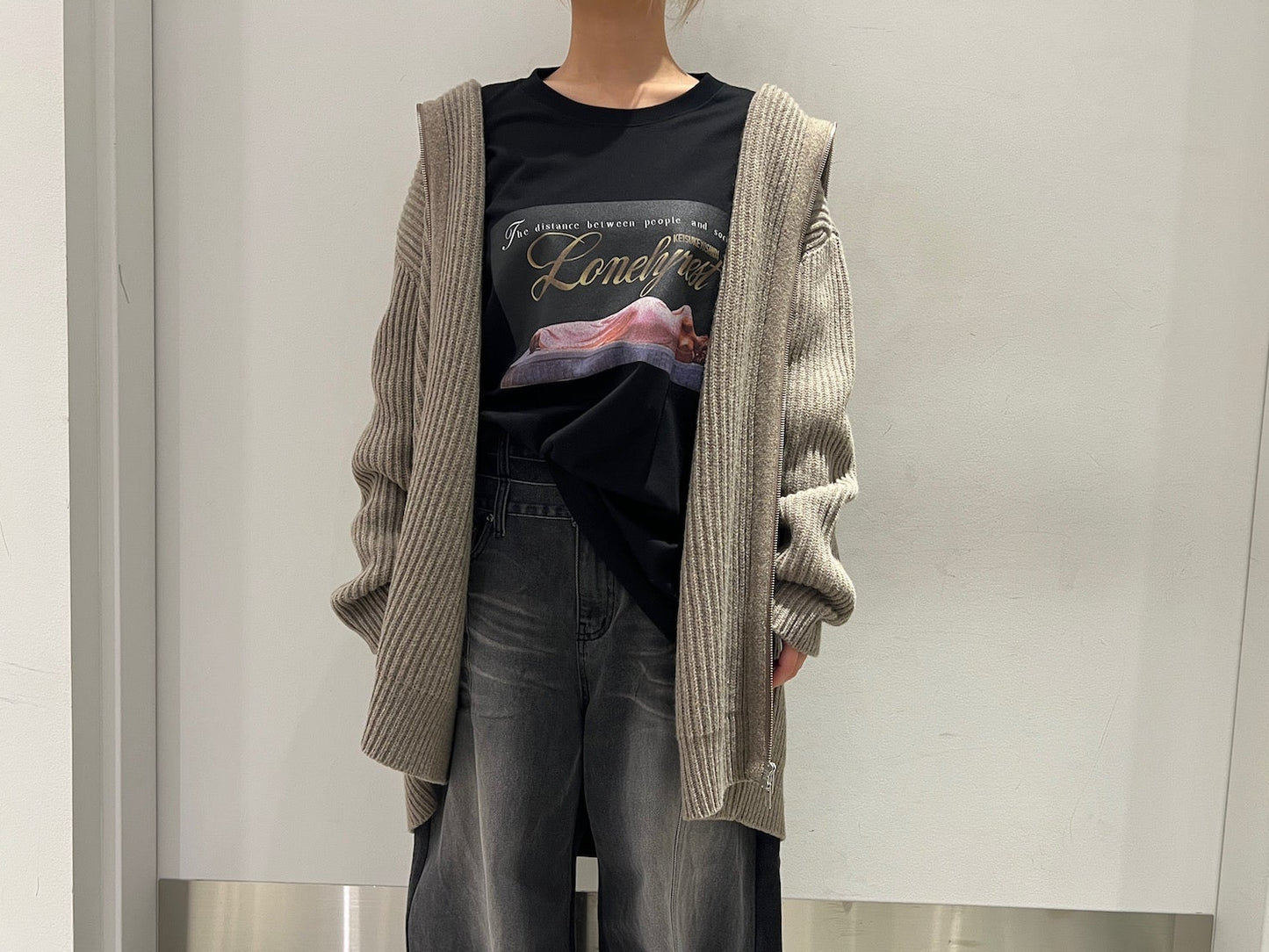 リブニットカーディガン【25AW】