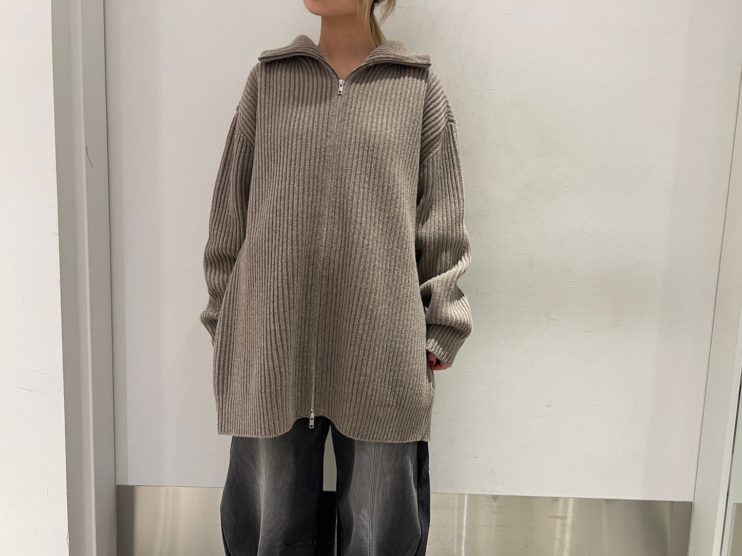 リブニットカーディガン【25AW】