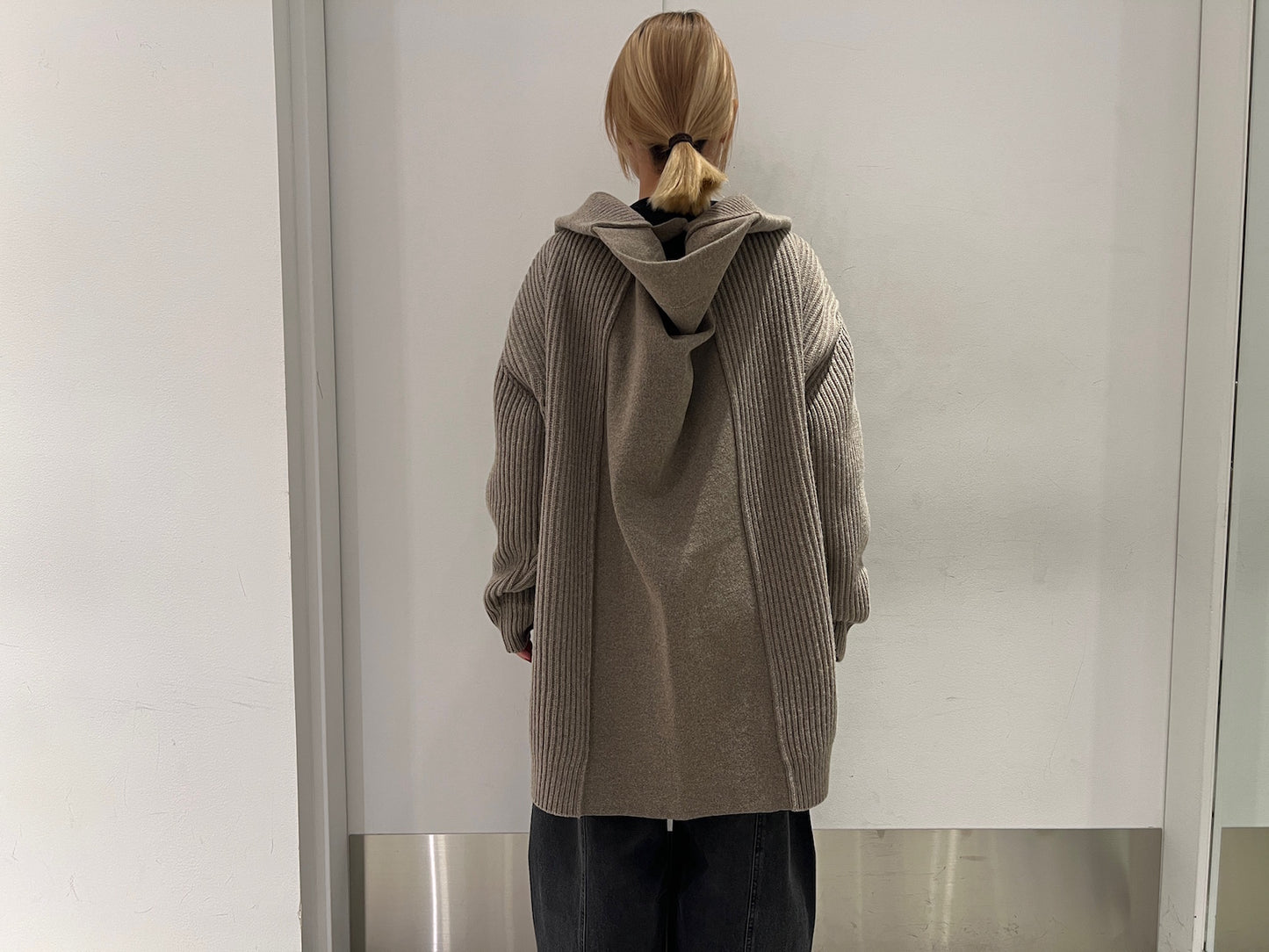 リブニットカーディガン【25AW】