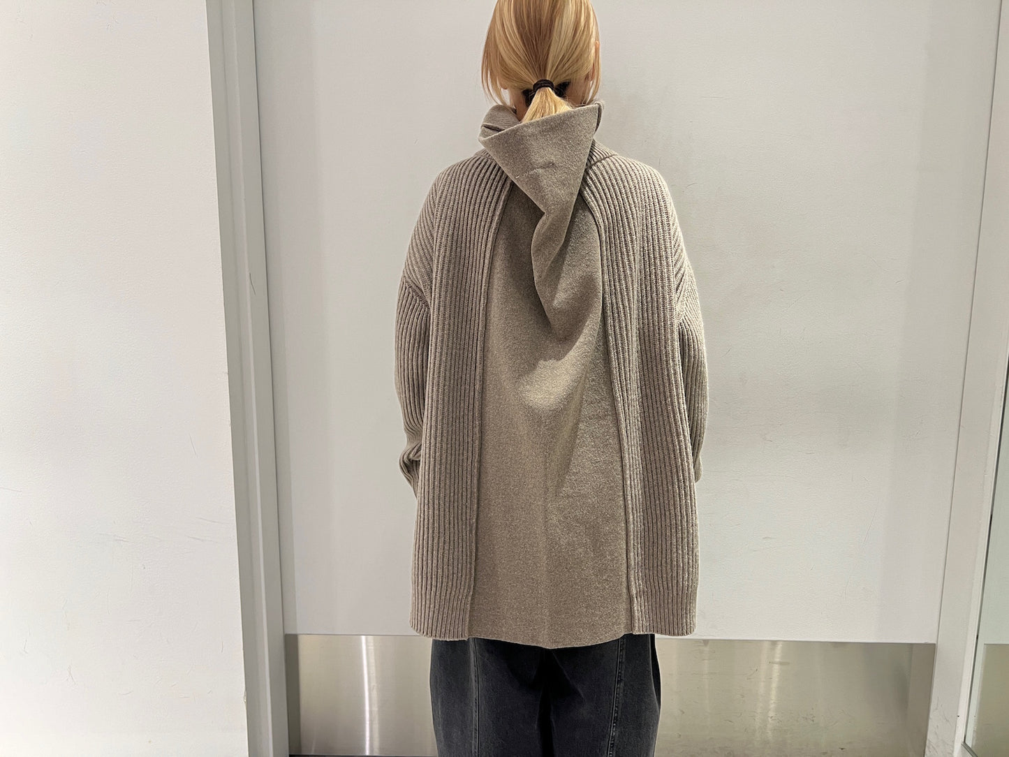 リブニットカーディガン【25AW】