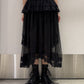 Dentelle Tape Tulle Skirt