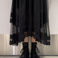 Dentelle Tape Tulle Skirt