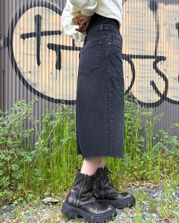 デニムハーフパンツ