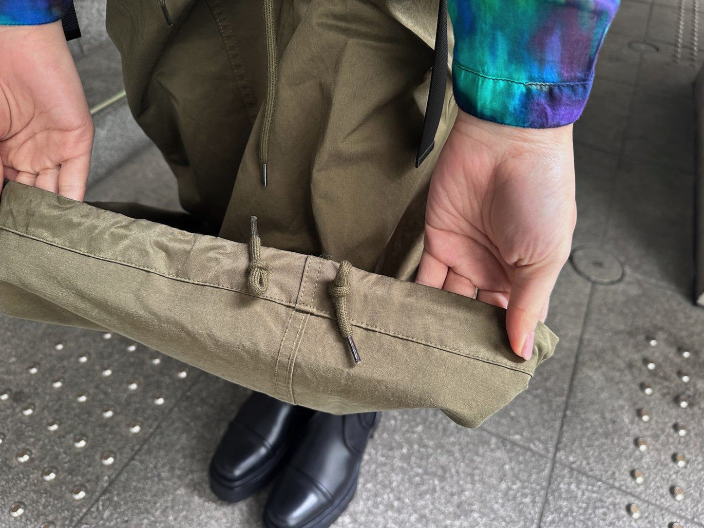 quiet military skirt【24SS】