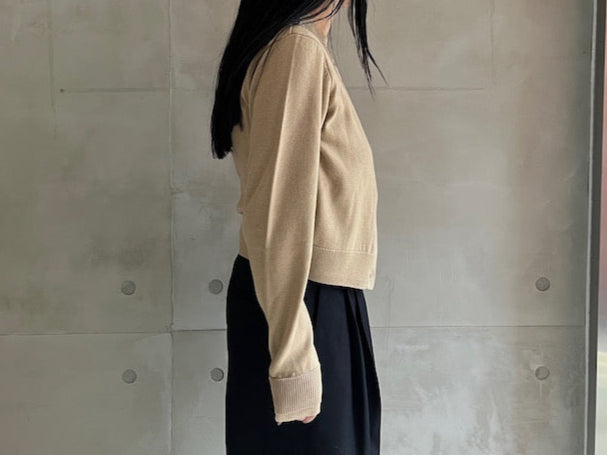 LAYERED CARDIGAN【25AW】