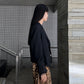 BLOUSE LAYERED PEACKED BLAZER【25SS】