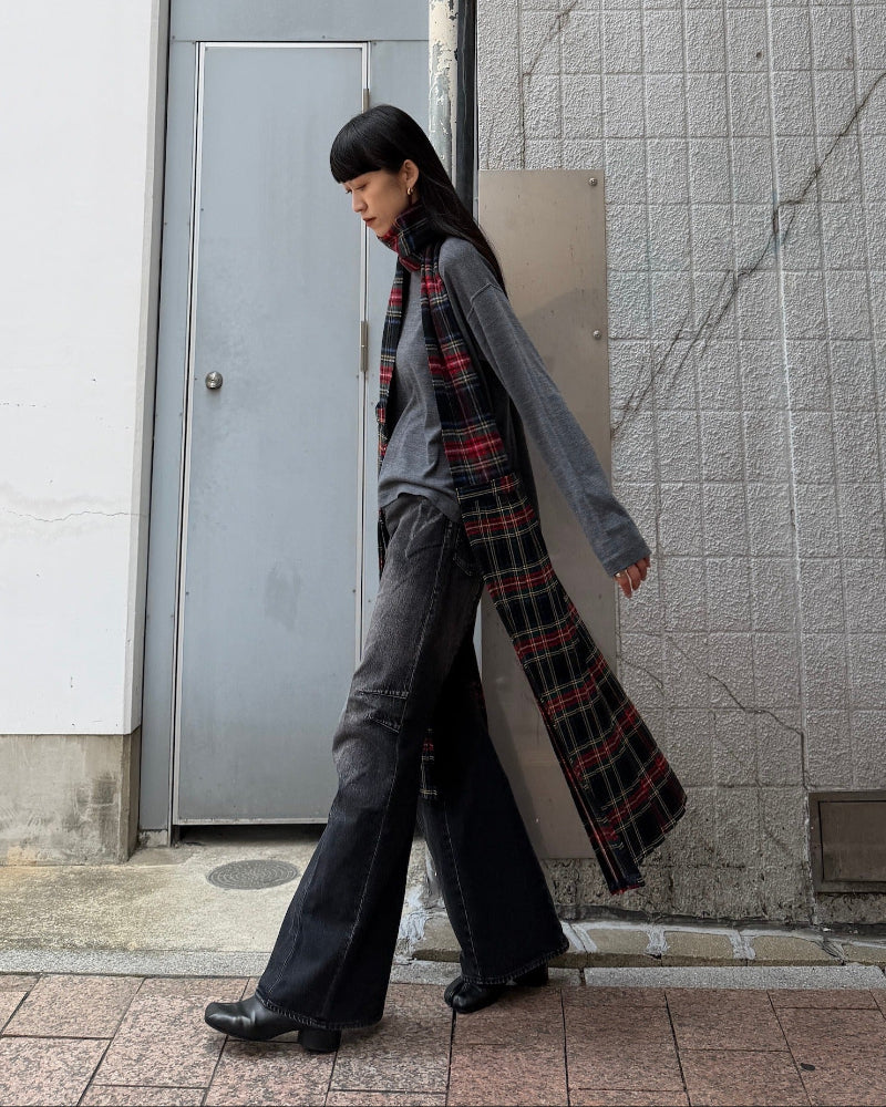 DOUBLE KILT SCARF