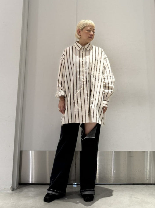 FLY SHIRT(ストライプ柄）【24AW】