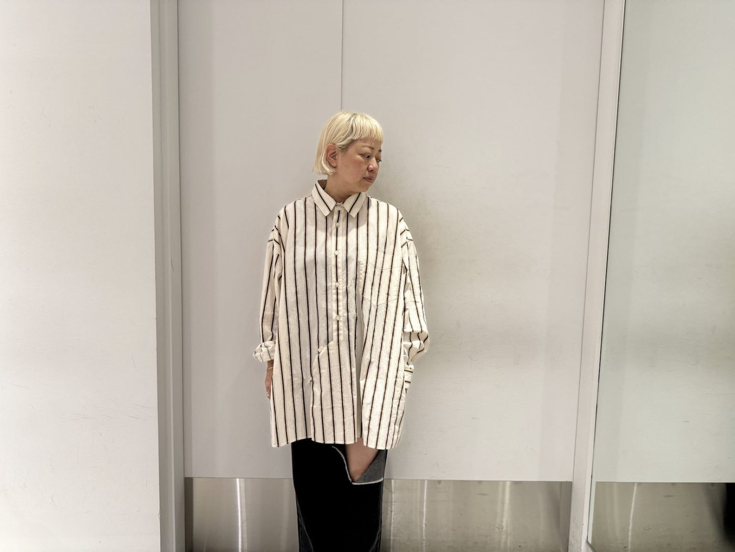 FLY SHIRT(ストライプ柄）【24AW】