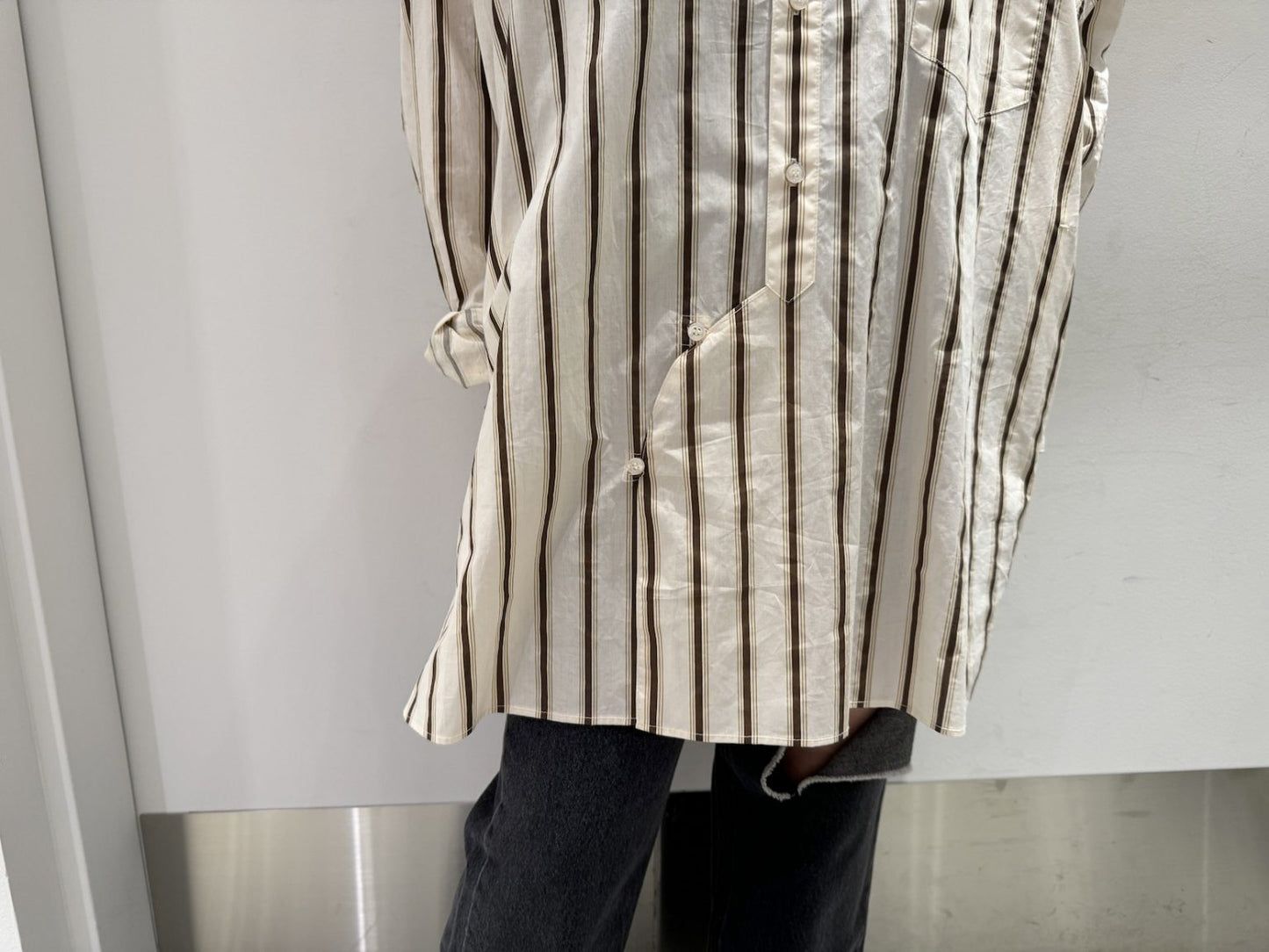 FLY SHIRT(ストライプ柄）【24AW】