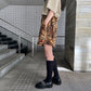 BRUSHED LEOPARD SHORT PANTS【25SS】