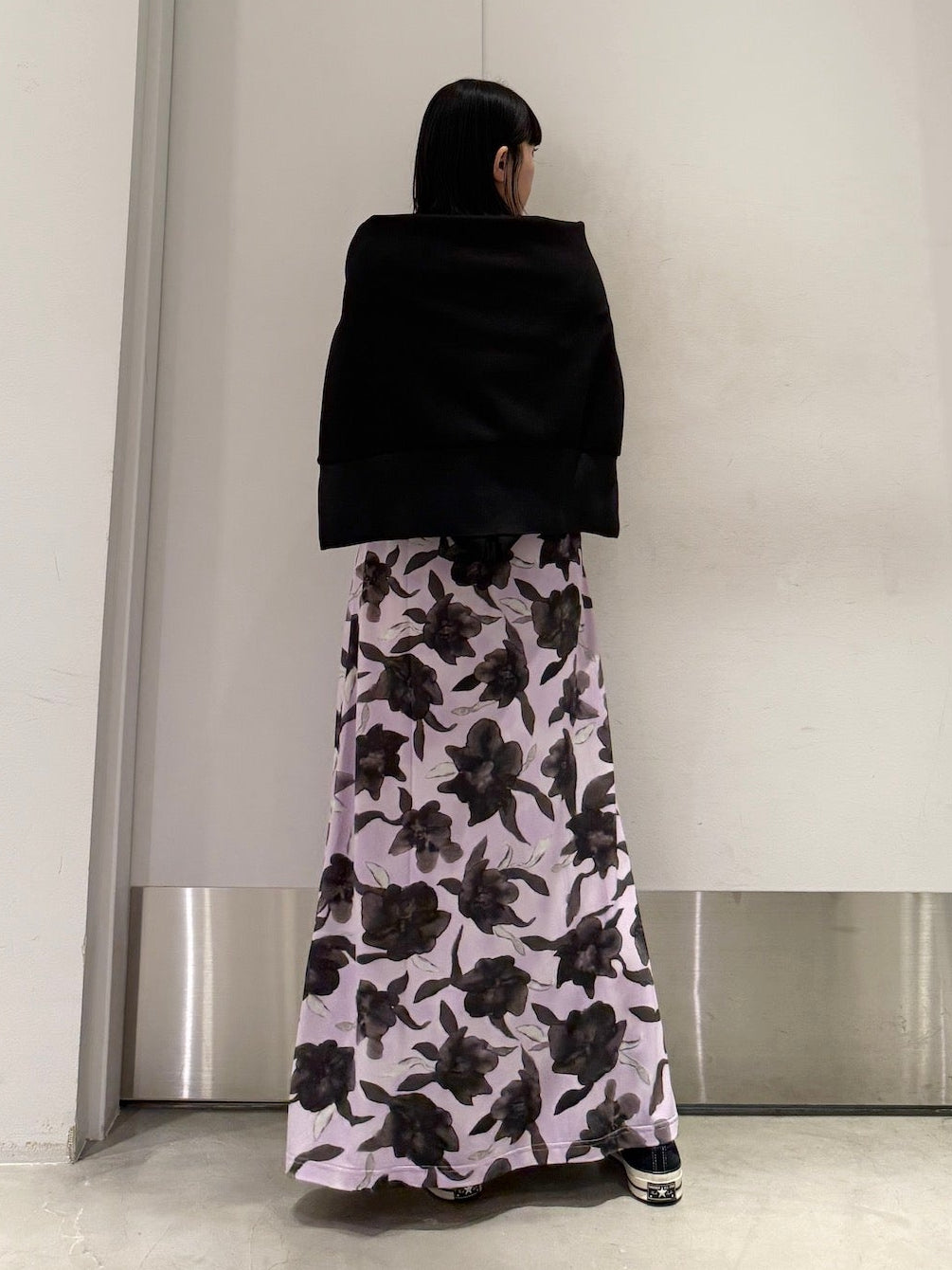 スリーブレスロングドレス