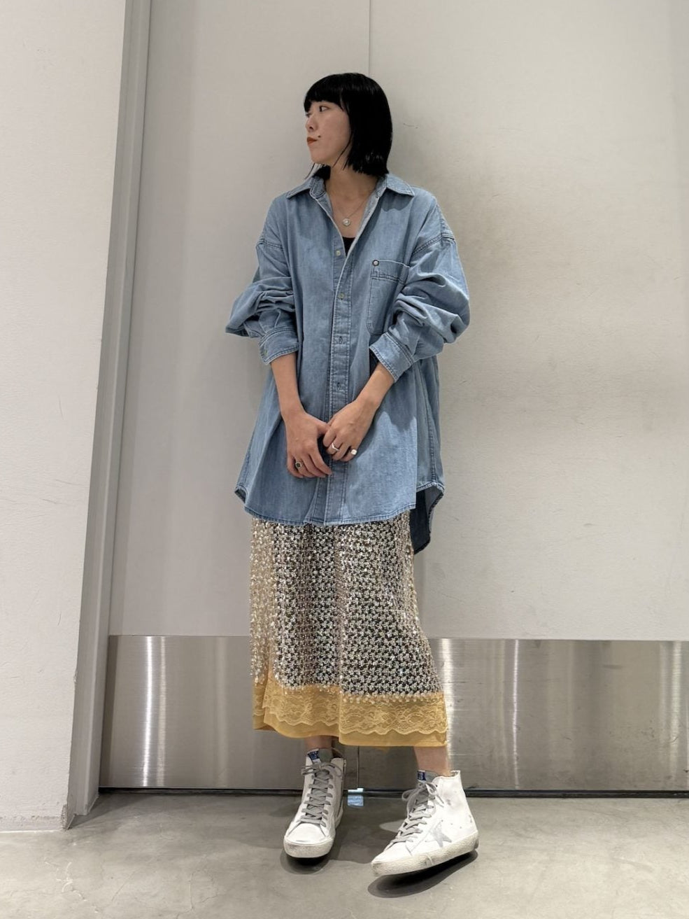 スパンコールスカート【25AW】