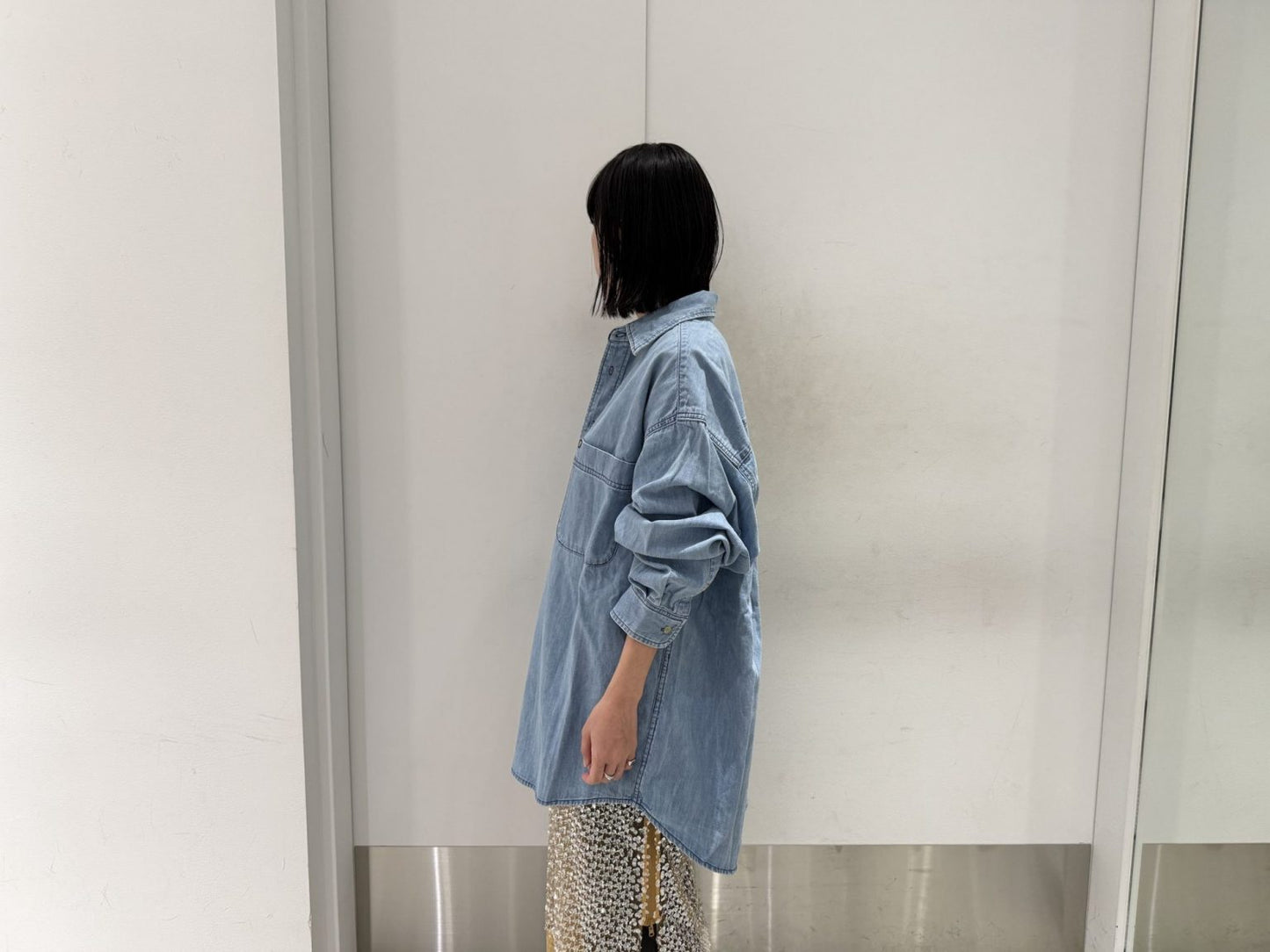 BIG DENIM SHIRT【25AW】