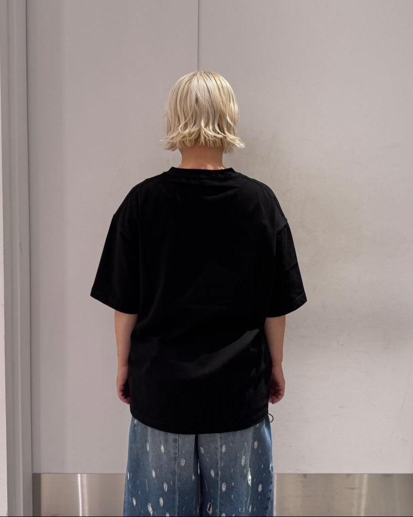 TWIST DRAW CORD T-SHIRT