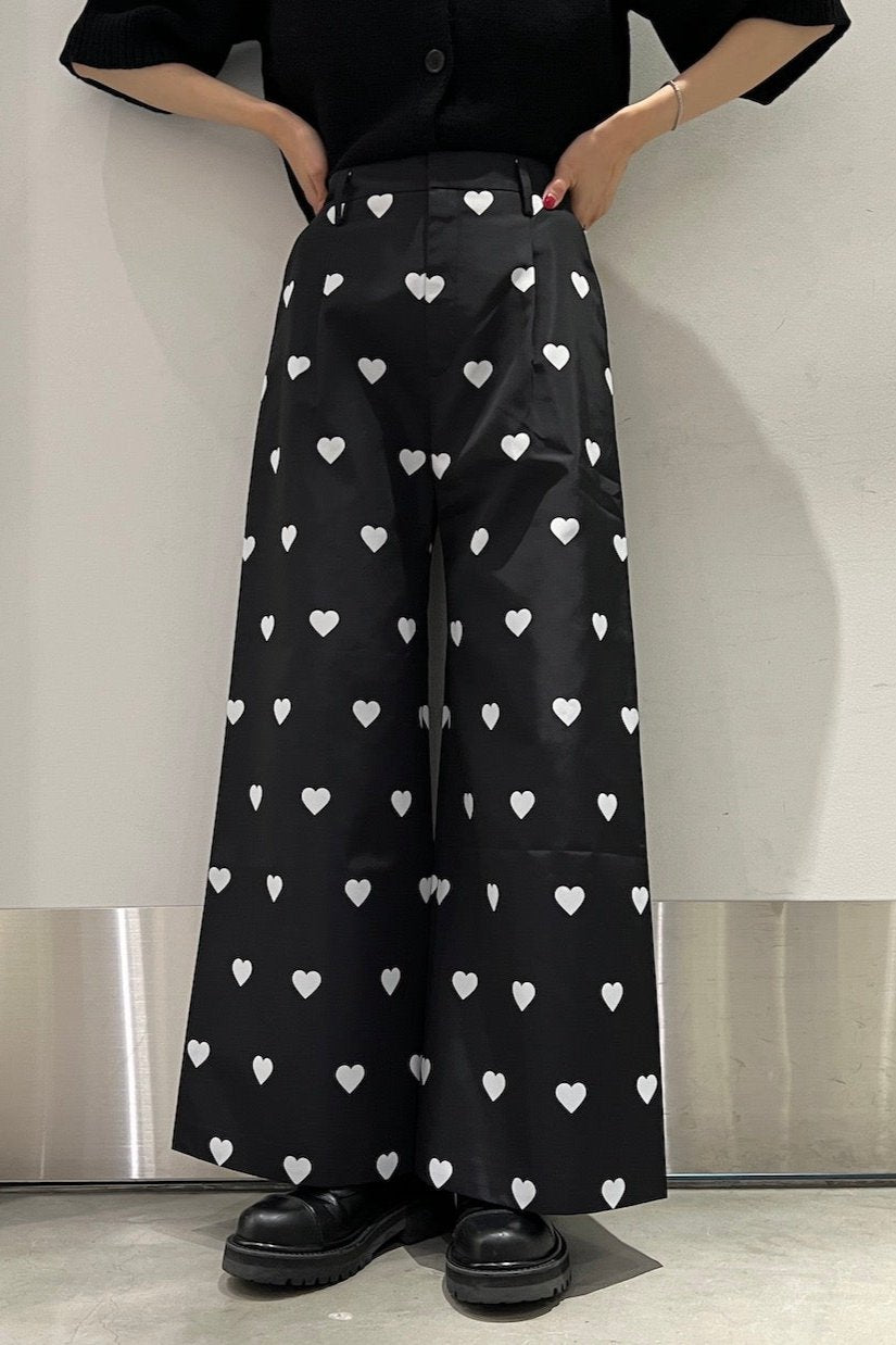 Heart Pattern Pants【24AW】