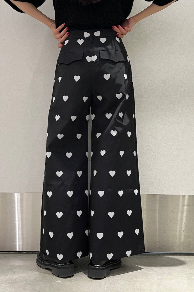 Heart Pattern Pants【24AW】