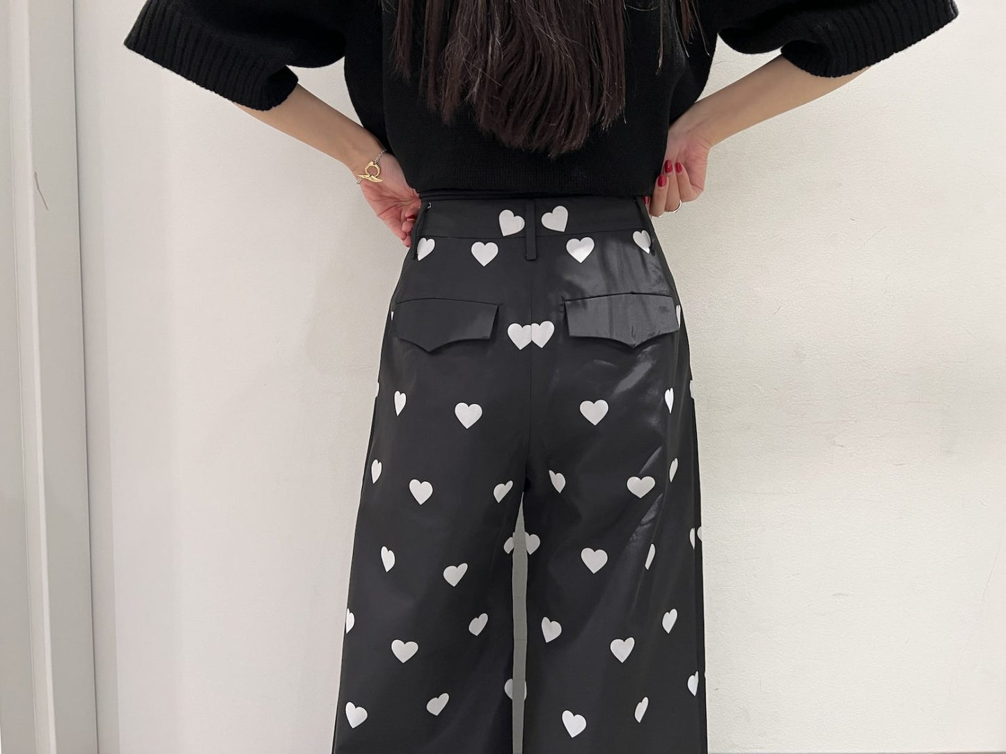 Heart Pattern Pants【24AW】